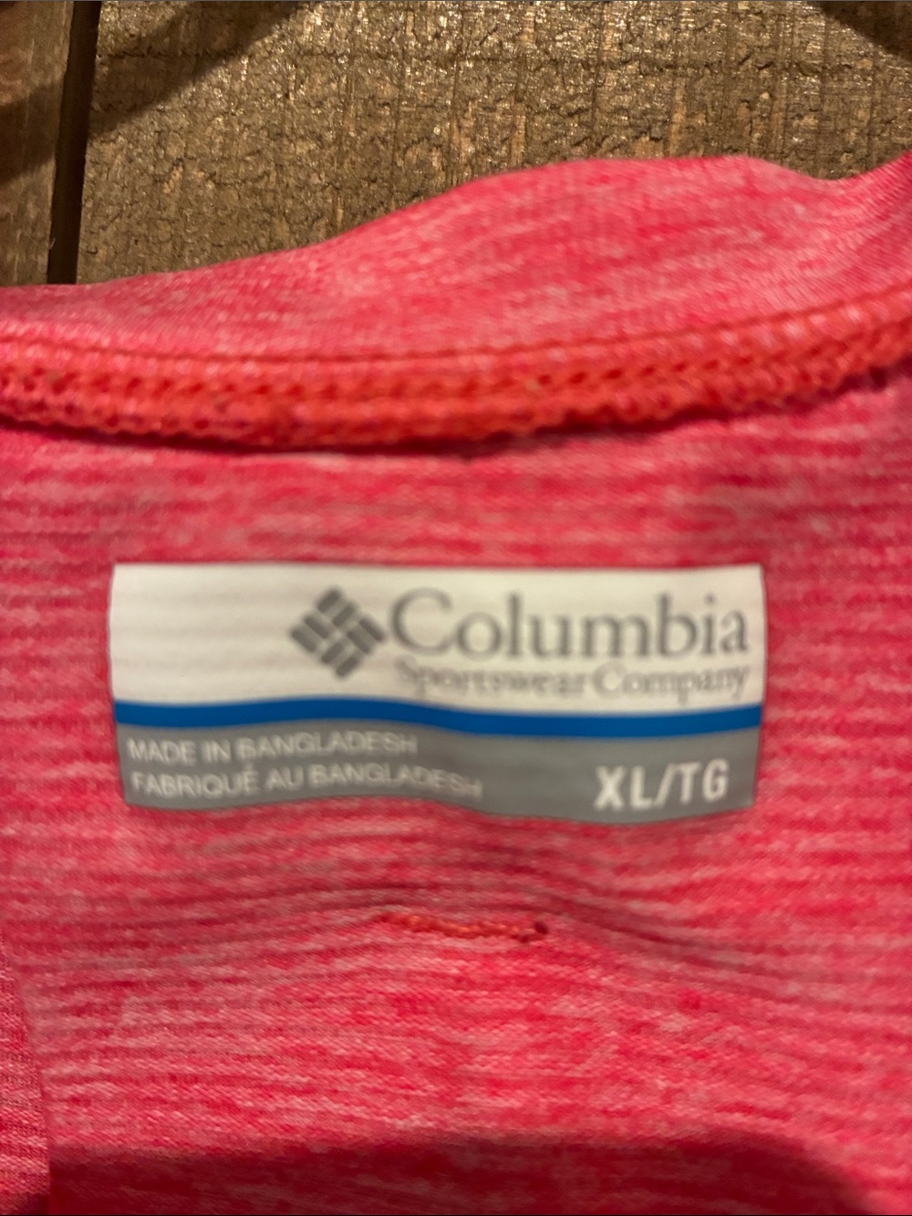 Columbia Women's Coral-Pink Performance Tank Top - Picture 2 of 3